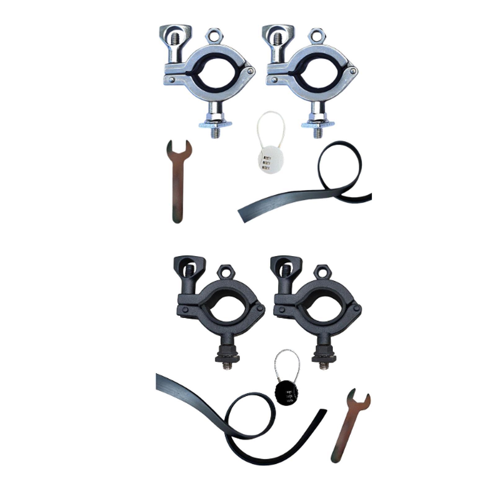 Travel Accessories For Road Trip - ルーフラックショベルマウント ステンレス製クランプ トラック用自動車アクセサリー キャンプ、旅行、ロードトリップ用 ユニバーサルフィット