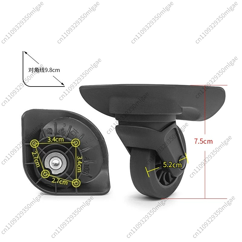 Travel Accessories Samsonite - ホンシェンA-102ユニバーサルホイール用荷物ホイールアクセサリー、サムソナイトS43トラベルボックスホイールに適合