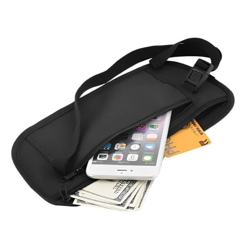 盗難防止隠しウエストバッグスポーツランニング用見えないマネー - Money Belt Hidden のレビューと価格