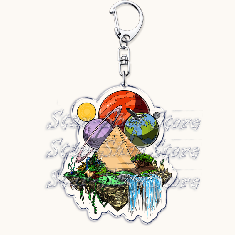古代エジプトのピラミッド型キーホルダー,バッグ用アクセサリー - Travel Accessories Egypt のレビューと価格