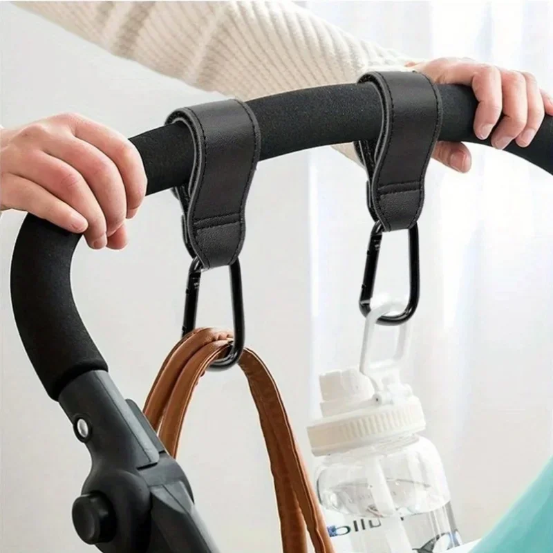 ベビーカーフック ファッションPUレザー製 調節可能 ベビー - Travel Accessories For 10 Year Old Girl のレビューと価格