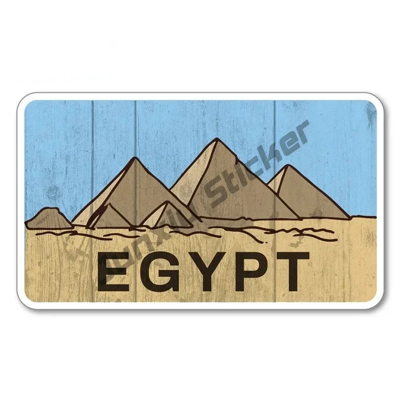 世界地図ステッカー,ピラミッド,砂漠,砂漠,ラップトップ,窓 - Travel Accessories Egypt のレビューと価格