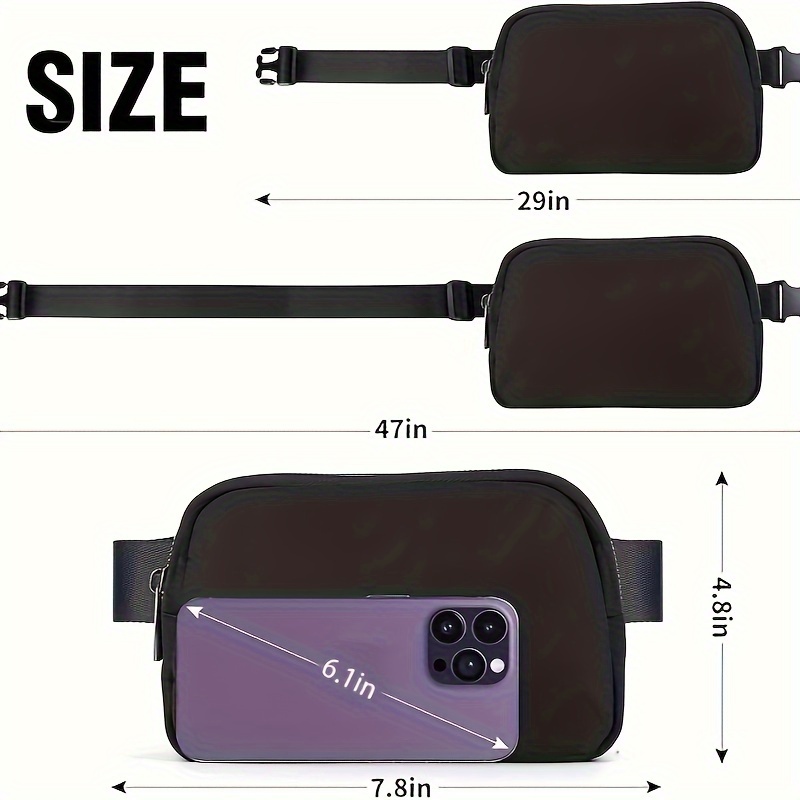 女性ウエストバッグジッパーファニーパックチェストバッグアウト - Money Belt Hidden のレビューと価格