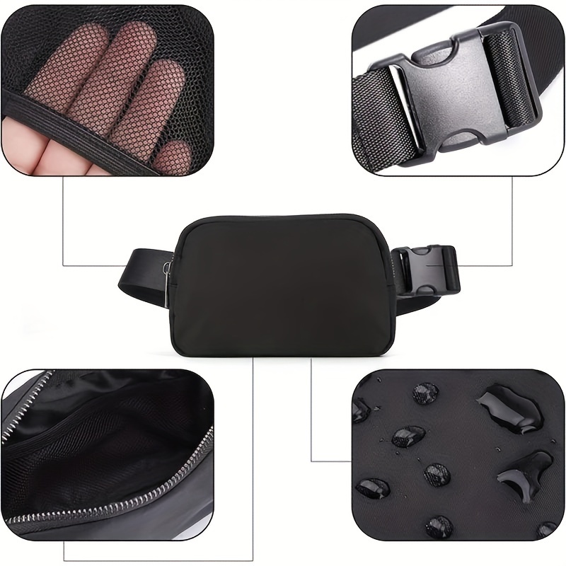 女性ウエストバッグジッパーファニーパックチェストバッグアウト - Money Belt Hidden のレビューと価格
