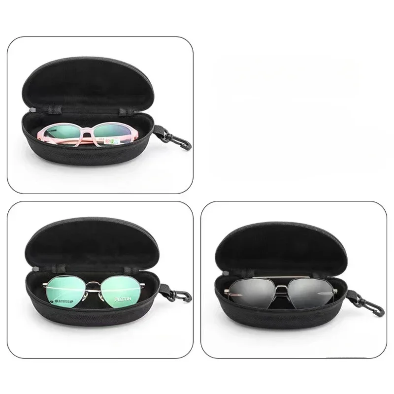 ユニセックスフック付きポータブル保護ジッパー,眼鏡,収納ボッ - Travel Reading Accessories のレビューと価格
