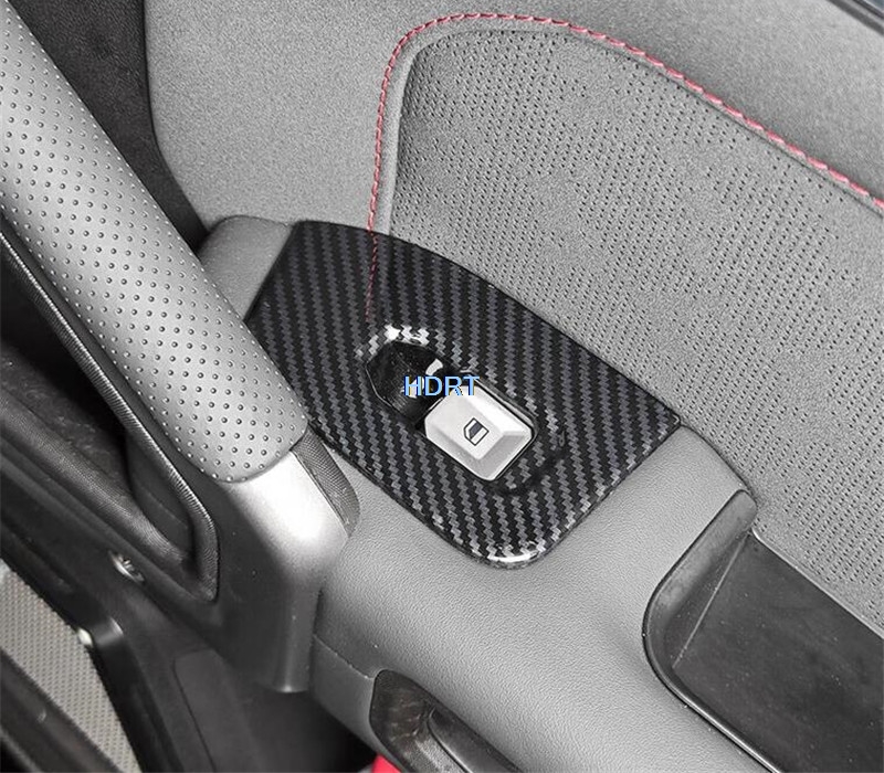 カーボンファイバー製室内キット,中央制御,シフトヘッド,車用 - Travel Reading Accessories のレビューと価格