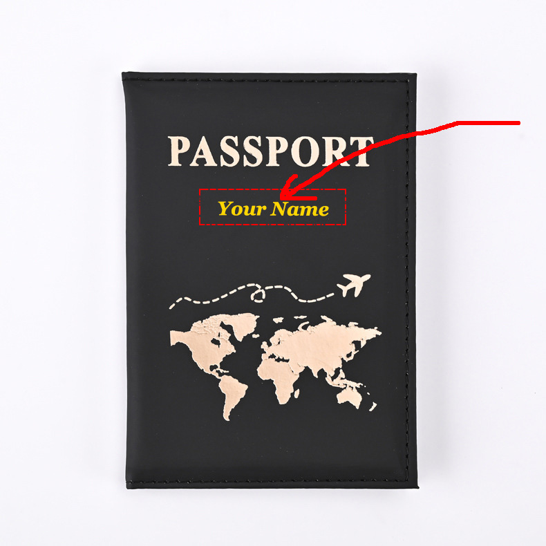 男性と女性のためのパーソナライズされた飛行機のパスポートカバ - Travel Accessories Uk のレビューと価格