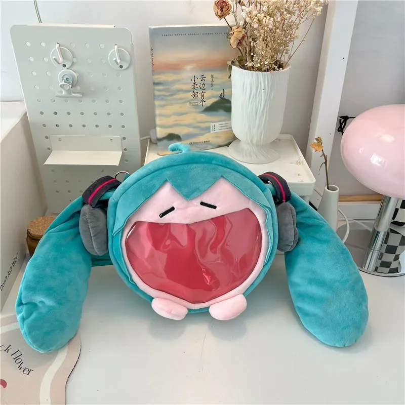! ! 初音ミクショルダーバッグバックパックかわいいアニメぬ - Travel Accessories Cute のレビューと価格