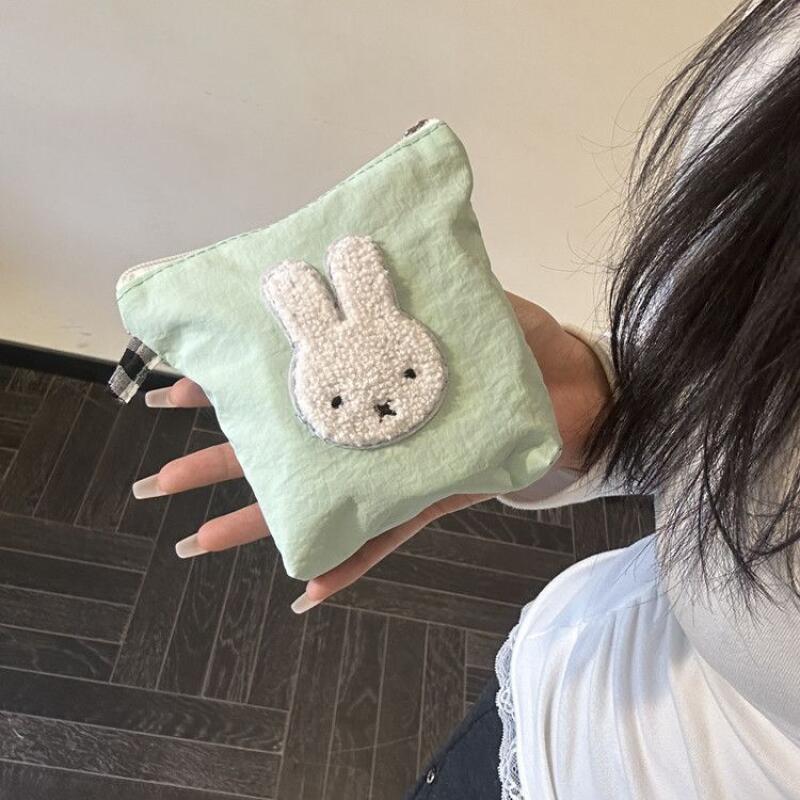 新しいミッフィーのジッパー付きメイクアップバッグ、クリエイテ - Travel Accessories Cute のレビューと価格