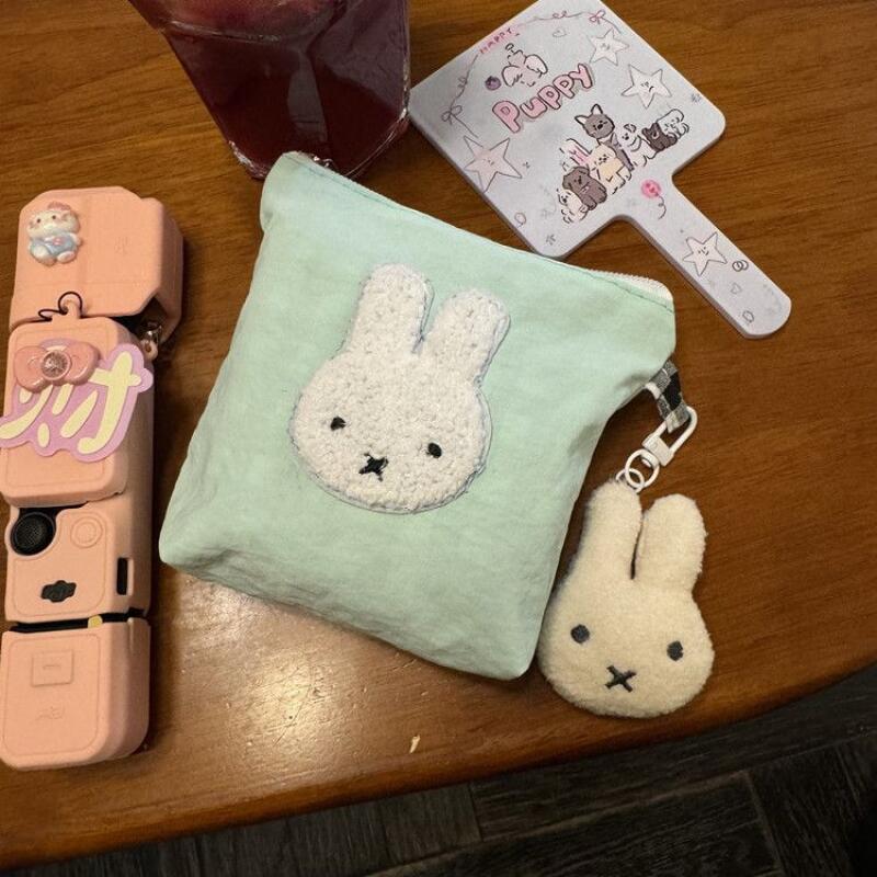 新しいミッフィーのジッパー付きメイクアップバッグ、クリエイテ - Travel Accessories Cute のレビューと価格