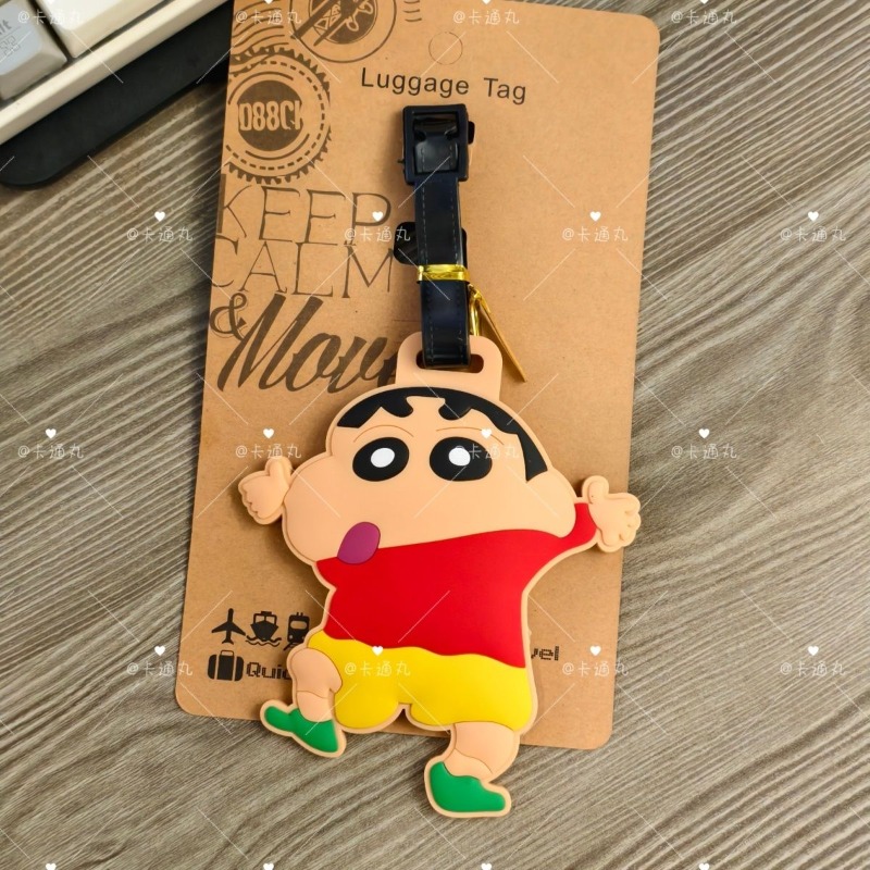 クレヨンしんちゃん漫画アニメキャラクターファッション荷物タグ - Travel Accessories Cute のレビューと価格