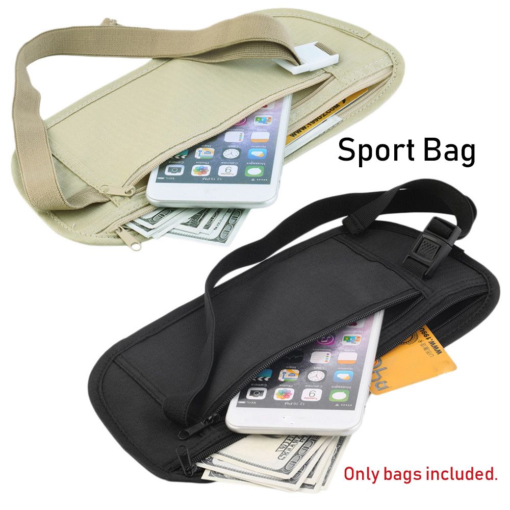 スリムシークレット隠しウエストバッグ布製トラベルポーチ盗難防 - Money Belt Hidden のレビューと価格