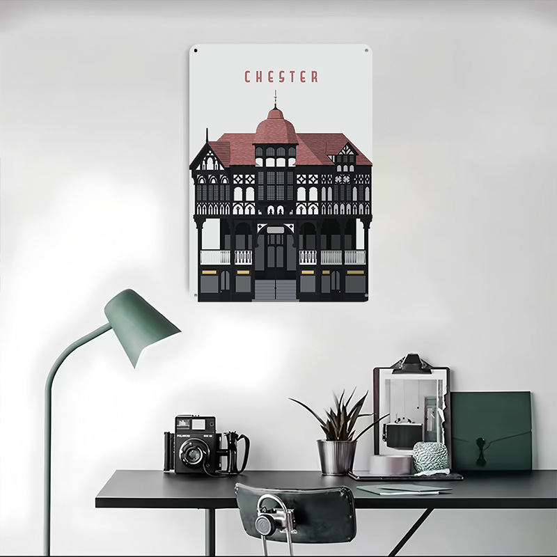 チェスタートラベル印刷ポスターカスタマイズされたレトロウォー - Travel Accessories For Europe のレビューと価格