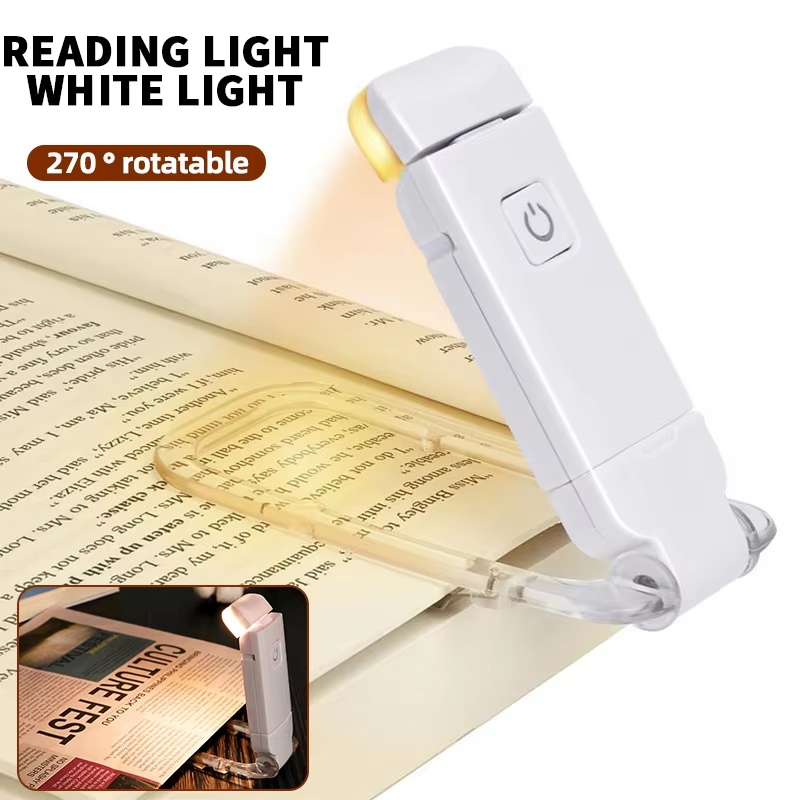 ポータブルLEDブックリーディングライト クリップ式ブックマ - Travel Reading Accessories のレビューと価格
