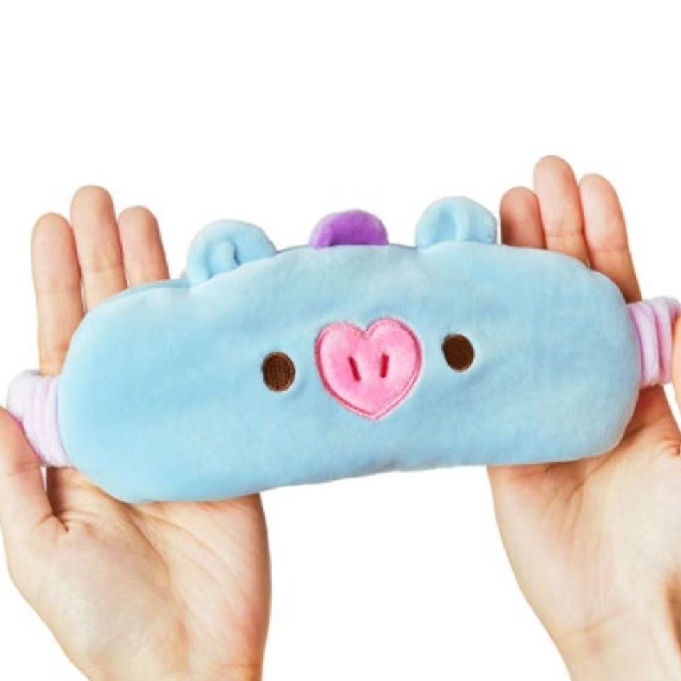BT21漫画のかわいいぬいぐるみアイマスク カワイイ 男女兼 - Travel Accessories Cute のレビューと価格