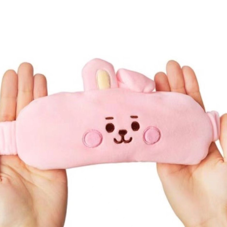 BT21漫画のかわいいぬいぐるみアイマスク カワイイ 男女兼 - Travel Accessories Cute のレビューと価格