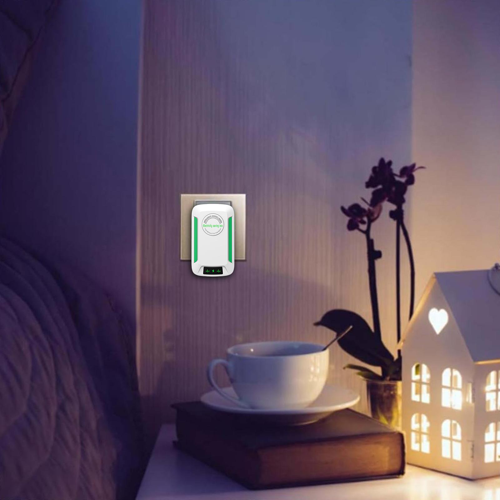 節電ボックス-インテリジェント省エネプラグイン節約装置 家庭 - Travel Accessories Uk のレビューと価格