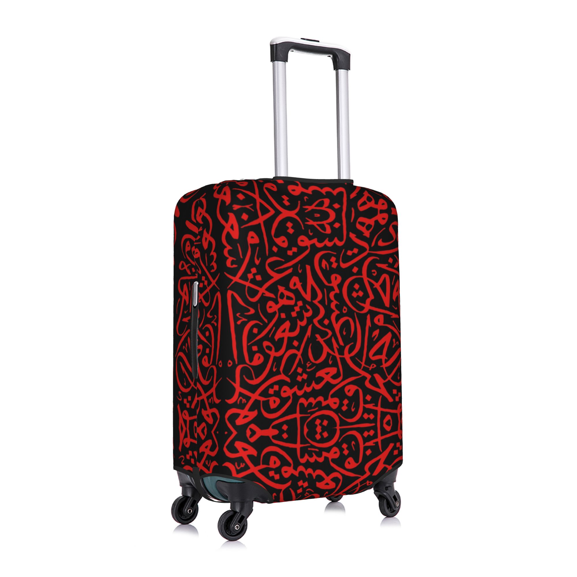 アラビア書道言葉アートワーク荷物カバープロテクターかわいいイ - Travel Accessories Egypt のレビューと価格