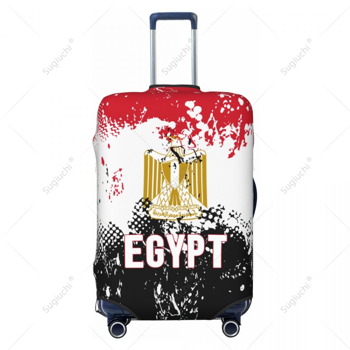エジプト国旗荷物カバースーツケース弾性ダストケース旅行アクセ - Travel Accessories Egypt のレビューと価格