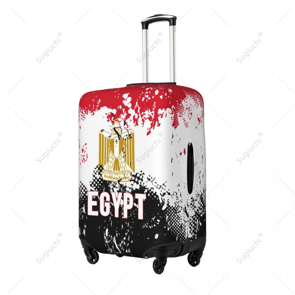 エジプト国旗荷物カバースーツケース弾性ダストケース旅行アクセ - Travel Accessories Egypt のレビューと価格