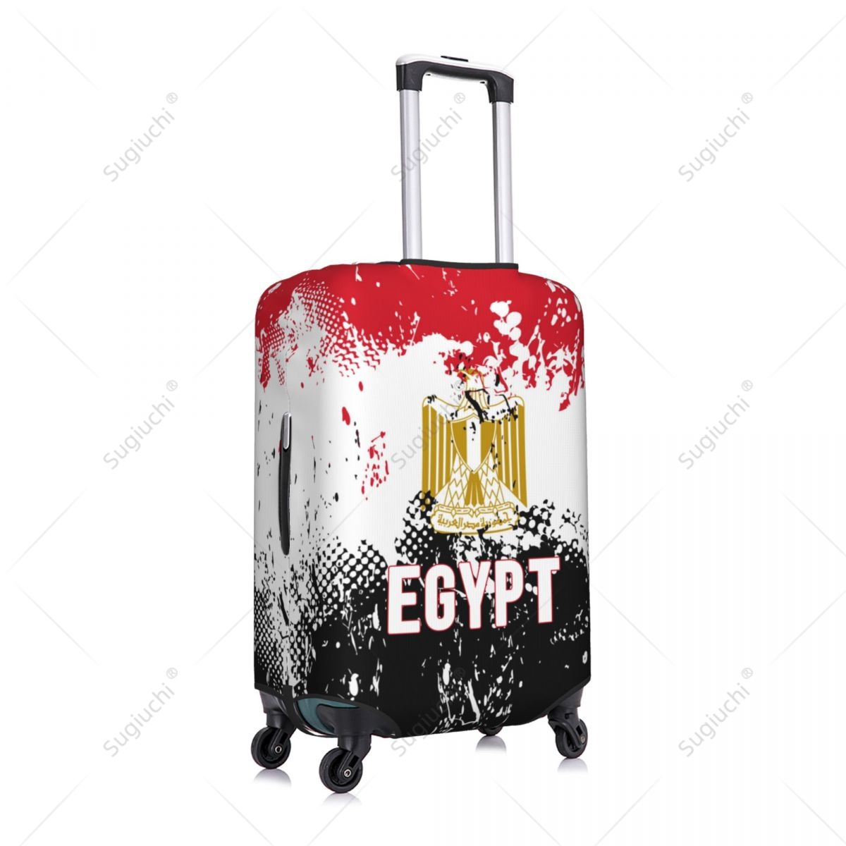 エジプト国旗荷物カバースーツケース弾性ダストケース旅行アクセ - Travel Accessories Egypt のレビューと価格