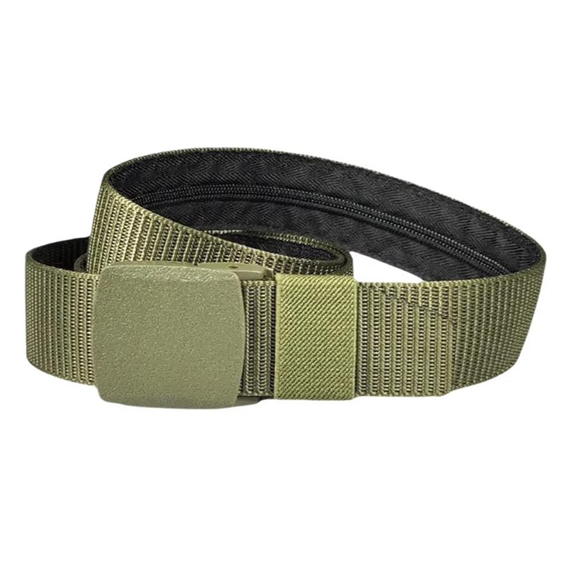 男性用トラベル盗難防止ベルト ナイロン製ウエストストラップ  - Money Belt Hidden のレビューと価格