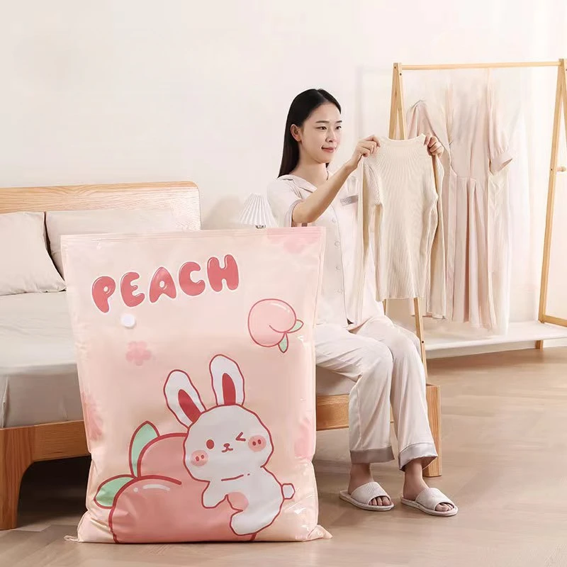 1/4 個旅行移動圧縮袋再利用可能な吸引圧縮袋真空包装省スペ - Compression Bag Vacuum のレビューと価格