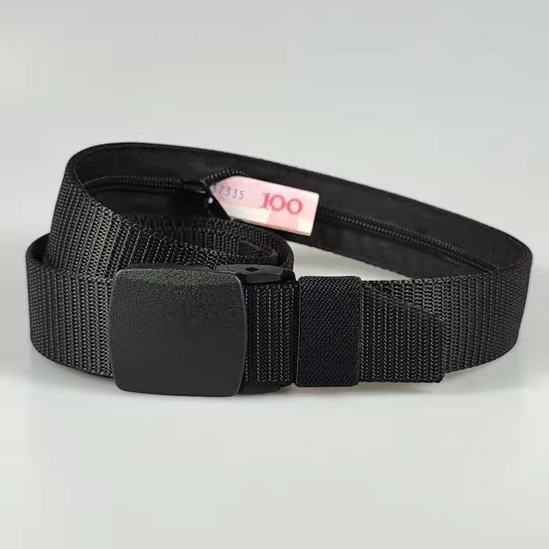 新しい旅行現金盗難防止ベルトウエストバッグ女性ポータブル隠し - Money Belt Hidden のレビューと価格