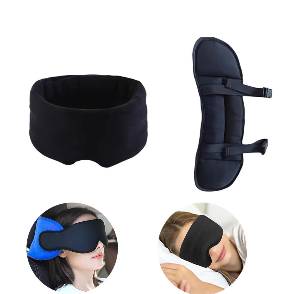 新3D立体型トラベルピロー 100%遮光 目圧ゼロ アイカバ - Travel Accessories For Road Trip のレビューと価格