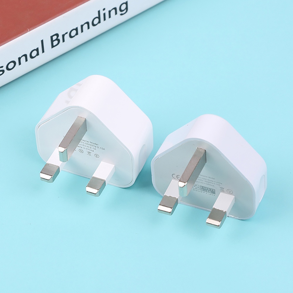 2in1 USB UKプラグ3ピン壁掛け充電アダプター、US - Travel Accessories Uk のレビューと価格